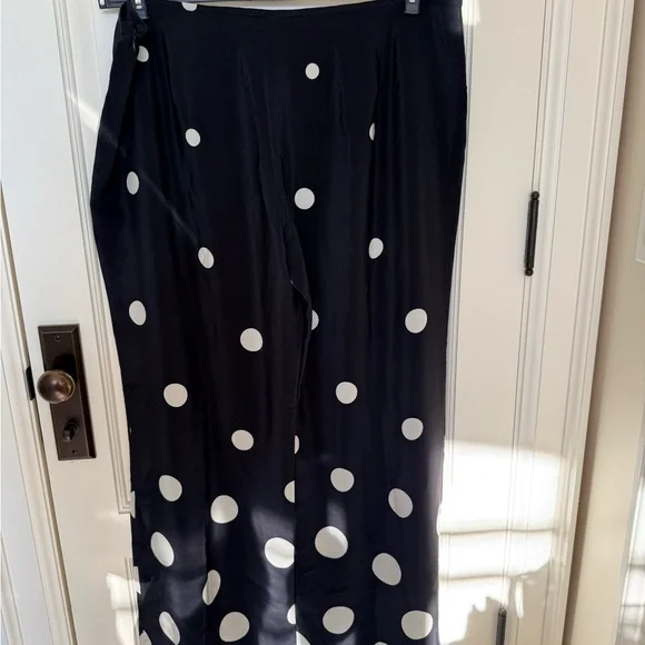 Marina Rinaldi Black and White Polka Dot Design - Picture 2 of 5